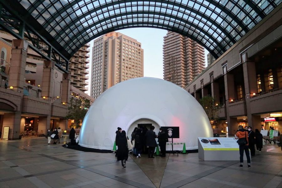 花火を真下から見られる巨大ドームは迫力満点！ 今年のテーマは「時間を想像する」　恵比寿映像祭 開催中