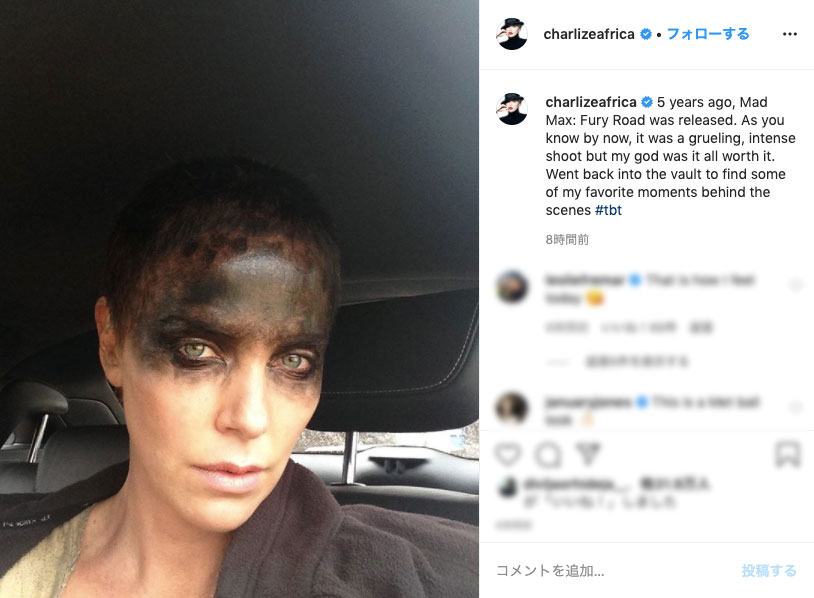 丸刈りのフュリオサ、最初はロングヘア設定だった！？『マッドマックス』C・セロンが明かす役作り