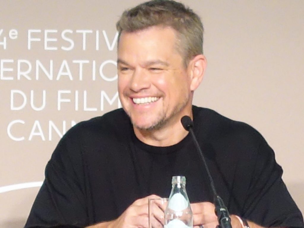飾り気のなさ・明朗快活、誠実で知的なマット・デイモンはカンヌでも大人気