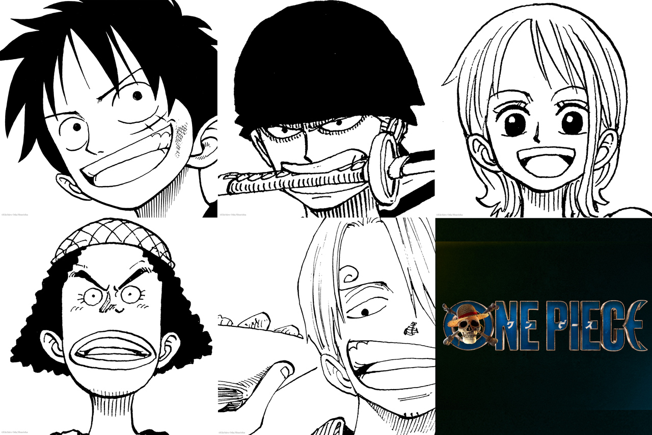 実写版 One Piece 麦わらの一味 を演じるメインキャストが発表 尾田栄一郎の手描きイラスト コメントも 新着ニュース Banger