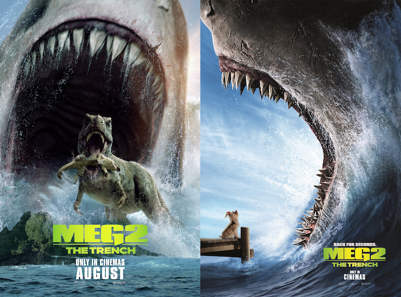 【Hulu 洋画ランキング】夏本番！『MEG ザ・モンスター』と『ディープ・ブルー』サメ映画2作品がランクイン