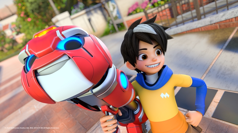 マレーシア産アニメの実力に驚き！本日公開『メカアマト MOVIE』は日本アニメ＆MCU好きもニヤリ必至な格闘×ロボで少年の成長描くヒーロー物語