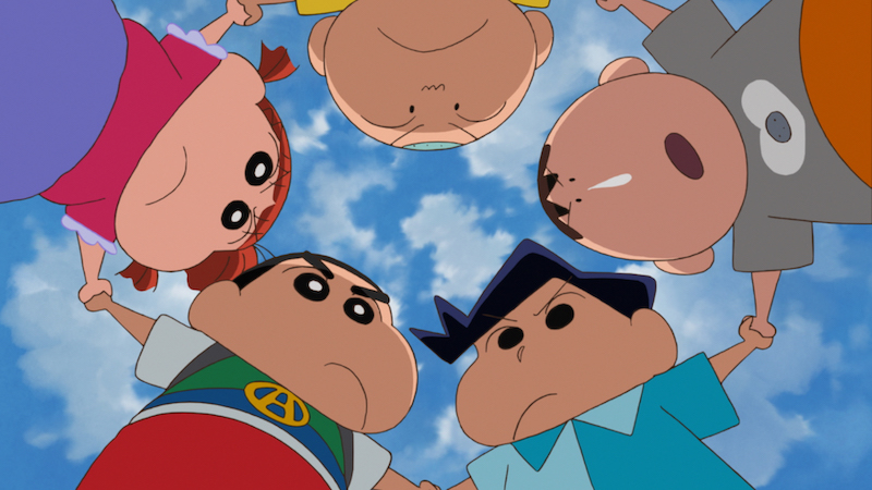 「笑える」「最高の見せ場」話題沸騰中！マサオくんが恐竜たちと“LOVEマシーン”を踊る『映画クレヨンしんちゃん オラたちの恐竜日記』本編シーン