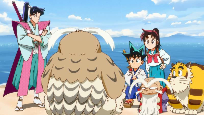 空を飛べるという「龍神の玉」を手に入れる旅へ 第13話のあらすじと場面カットが公開『真・侍伝 YAIBA』