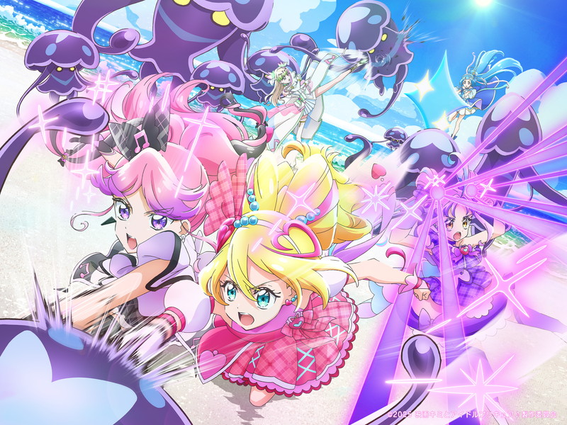 新たなスチール2点が解禁 ド派手なアクションも『映画キミとアイドルプリキュア♪ お待たせ！キミに届けるキラッキライブ！』