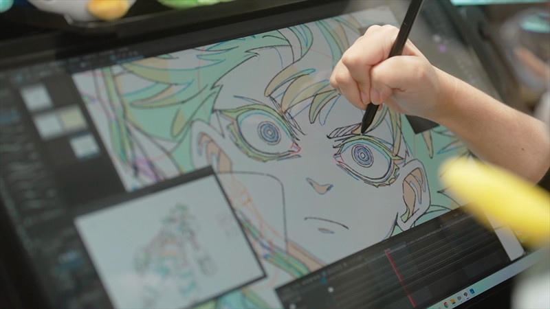 世界中が熱狂中！“制作期間3年・1話あたりの作画枚数約8000枚” アニメ『ガチアクタ』制作現場に特別潜入