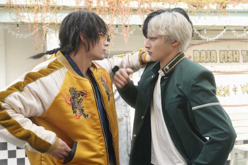 同い年2人の“本気” 水上恒司vs濱尾ノリタカ、タイマンアクションシーン『WIND BREAKER／ウィンドブレイカー』