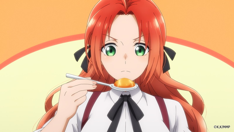 メルフィエラはその場を和ませようと冗談を言うも『悪食令嬢と狂血公爵』第11話・場面写真＆あらすじ