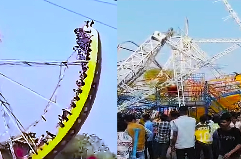 遊園地の乗り物が「崩壊する瞬間」の衝撃映像に同情や怒りの声…女子学生ら14名が重軽傷