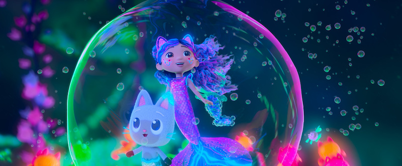 映画でしか見ることが出来ない！ギャビーたちがマーメイド衣装で歌って踊る『ギャビーのドールハウス ザ・ムービー』本編映像